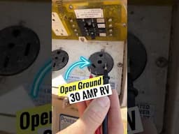 How to Check for Open Ground | 30 AMP RV