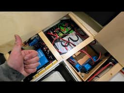 Escape Trailer Battery Bay & Charge Controller Upgrade | FULL TIME RV LIVING