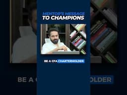 To all the champions out there - your hard work and dedication will pay off. Keep Going