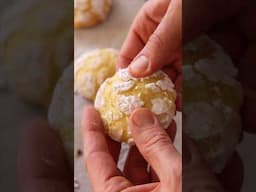 Lemon Crinkle Cookies