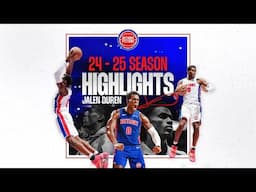 Jalen Duren 2024-25 Season Highlights | Detroit Pistons #nba #detroitpistons #pistons