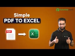 Simple PDF to Excel Tutorial (Quick & Easy) | Convert Data in Seconds!