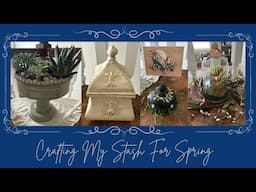 Crafting My Stash For Spring