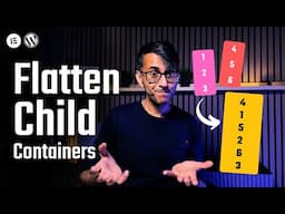 Flatten your Containers to do MASS ordering!