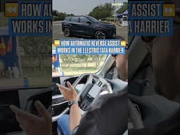 ⏪️ Auto reverse assist in Tata's Harrier EV! • #tataharrierev #harrierev #tatamotors #tata