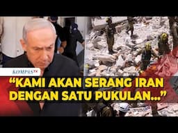 PM Israel Netanyahu Terbelalak! Lihat Reruntuhan Bangunan Dampak Rudal Iran di Bat Yam