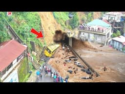 Mass evacuation in India! Mountains, rivers collapse. Manipur sinks badly