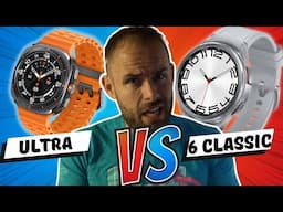 Samsung Galaxy Watch Ultra vs 6 Classic