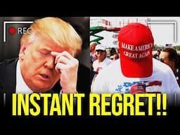Trump BACKS DOWN after INSTANT REGRET