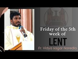 Friday live mass| Amalodbhavi cathedral | Fr. Vidya sagar