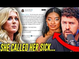 Riley Gaines Fires Back After Simone Biles Defends Trans Athlete