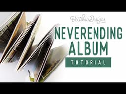 Neverending Album Tutorial | Interactive Album Crafting | Witch's Garden Crafting Printables Kit