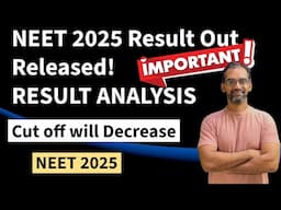 NEET 2025 Result declared | NEET 2025 Result analysis #neet2025 #neet2025result