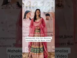 Mahakumbh Viral Girl #Monalisa Launches Her 1st Music Video