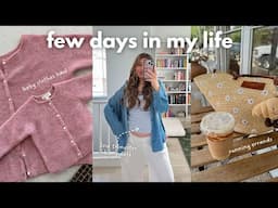 few days in my life: catching up, car chit chats, baby girl clothes haul, + nursery updates