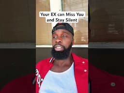 Your ex can miss you terribly and still stay silent #avoidantattachment #relationship #breakups