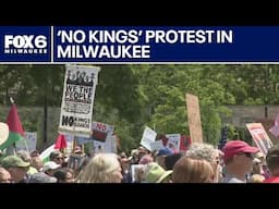 'No Kings' protest in Milwaukee | FOX6 News Milwaukee