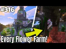 Every Flower AutoFarm! [Minecraft Survival] [ep. 316]