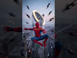 Spider Man’s Fastest Web Swing Ever Recorded #superhero #shorts