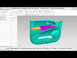 CAR DOOR DESIGN USING UGNX I LIVE TRAINING CONTACT +91 79 7750 8768