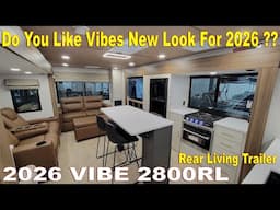2026 Vibe 2800RL Rear Living Travel Trailer by Forestriver RVs at Couchs RV Nation = All About RV's