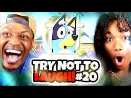 BLUEY MEGA TRY NOT TO LAUGH CHALLENGE! | MAHA VS THEE BLACKBADGER