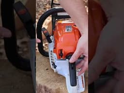 How to Start Stihl MS 261 C-M #stihl #chainsaws #shorts #stihlchainsaw