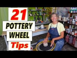 21 Pottery Wheel Tips | Speed Up Your Wheel-Throwing Skills