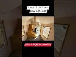 Some of the latest sights at The Cottages at Pine Lake Tiny House Community #gotinybefree