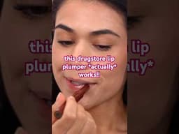 This Drugstore Lip Plumper ACTUALLY Works! 👄 Milani Plumping Balm Before & After #lipplumper
