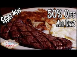 Secret 50% Off Menu at Iconic Vegas Restaurant
