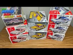 1964 Dodge Super Stock model kits Contents and Comparison