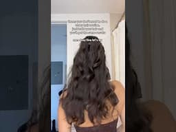 wavy hair routine vs braids