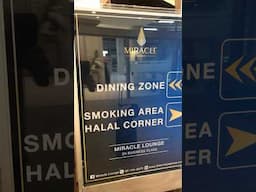suvarnabhumi airport Thai Smorking area Miracle lounge D5 2025 March Thailand Bangkok スワンナプーム喫煙所