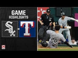Chicago White Sox Highlights vs. Texas Rangers - Game Highlights (6/14/25) | CHSN
