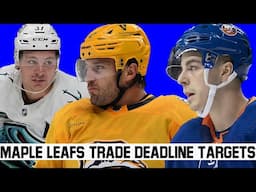 Who The Toronto Maple Leafs Should Trade For At This Year's Trade Deadline