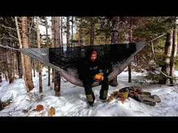 Winter Bushcraft In Freezing Cold Temperatures