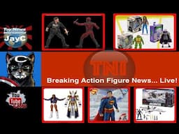 TNInews Live - Superman Movie Figures, Daredevil Born Again, Wrestlemania, NECA Haulathon & More