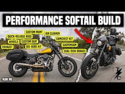 Turning a $6500 Harley into a Performance Softail Build (How You Can Too!) - Vlog 191