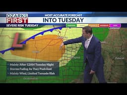 Spring storms ahead of summer heat