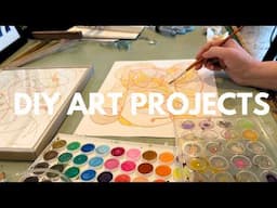 Easy DIY Art Projects For Beginners | Budget DIY Home Decor