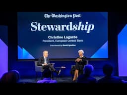 Christine Lagarde on how her swimming career informed her leadership