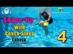Pool Shape Up Series 2025 I  #4 Tabata Intervals - Brain & Body  HIIT Challenge  No Equipment