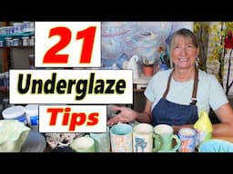 21 Essential Tips for Underglazing Your Pottery