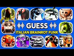 Guess ITALIAN & INDONESIAN BRAINROT FUNK Edition | Tung Tung Sahur Funk, Bombardino Crocodilo Funk