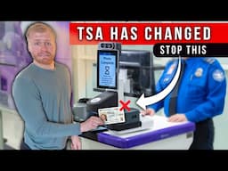 Avoid These TSA Line MISTAKES! (NEW TSA Security Rules)