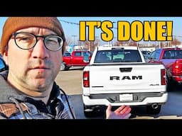 RAM SHOCKS The Truck Market With HUGE Announcement