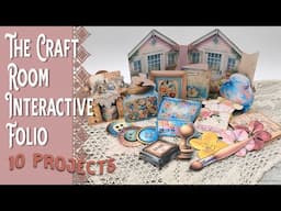 The Craft Room Interactive Junk Journal Papercraft Tutorial