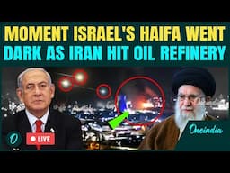 LIVE: Haifa BLACKED OUT As Iran's Hypersonic Missiles HIT Oil Refinery |OP 'True Promise III' Begins
