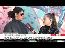 🚨 VILLA ELISA: TIENE 12 AÑOS Y GATILLÓ SOBRE SUS COMPAÑEROS
